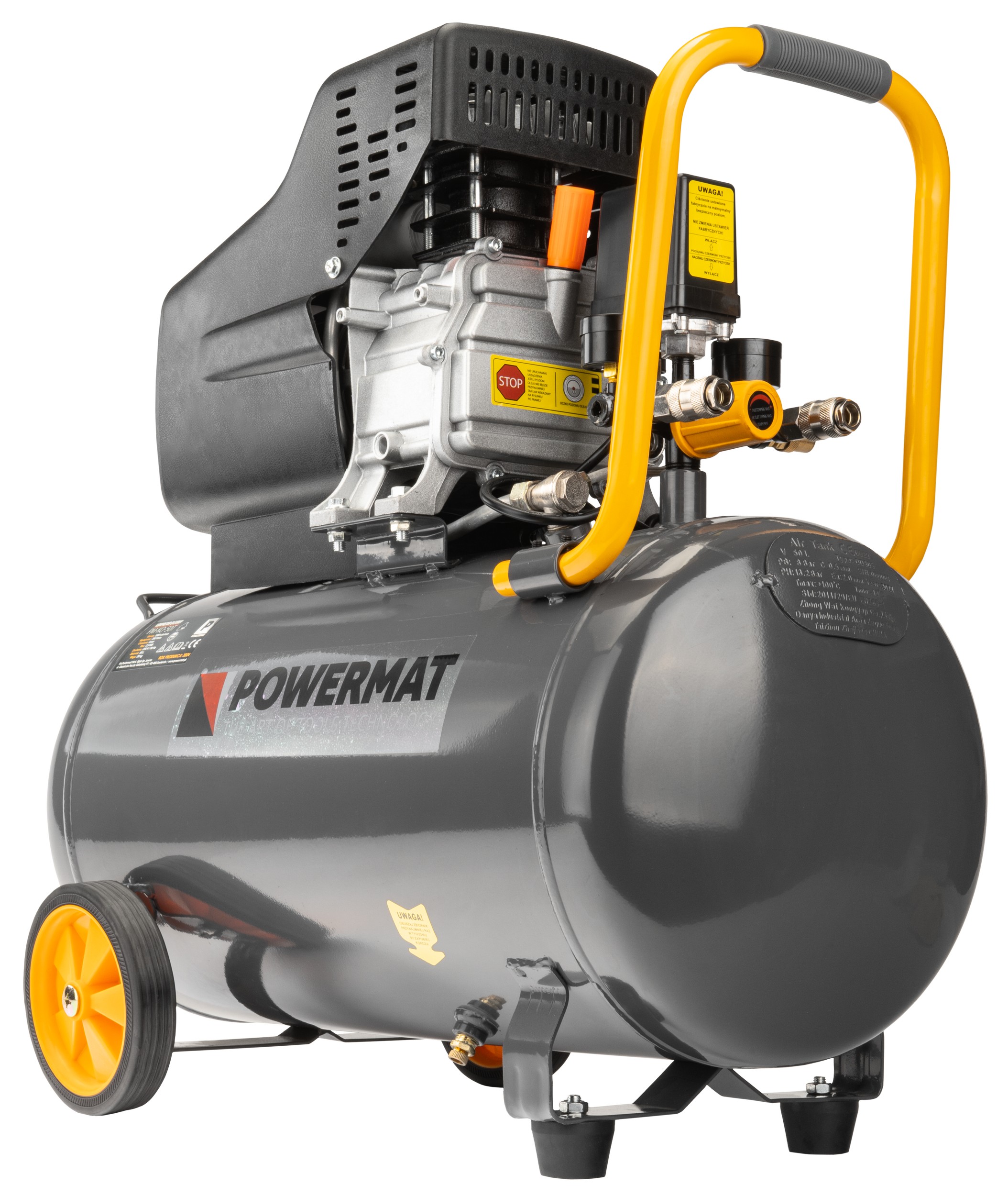 Powermat PM-KO-50T alyvinis oro kompresorius (PM0685) nuotrauka 2
