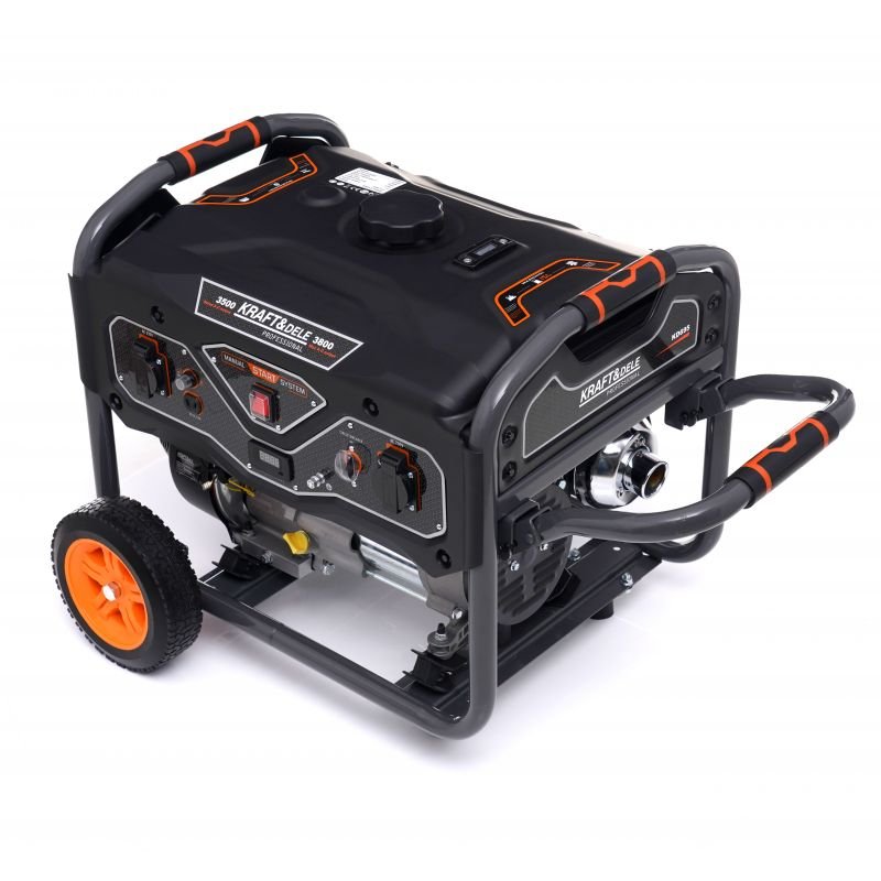 Kraft&Dele KD695 benzininis elektros generatorius 3.2/3.5 kW (230 V) nuotrauka 8