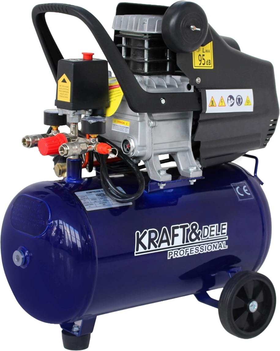 Kraft&Dele KD4050 alyvinis oro kompresorius 24 l, 230 V
