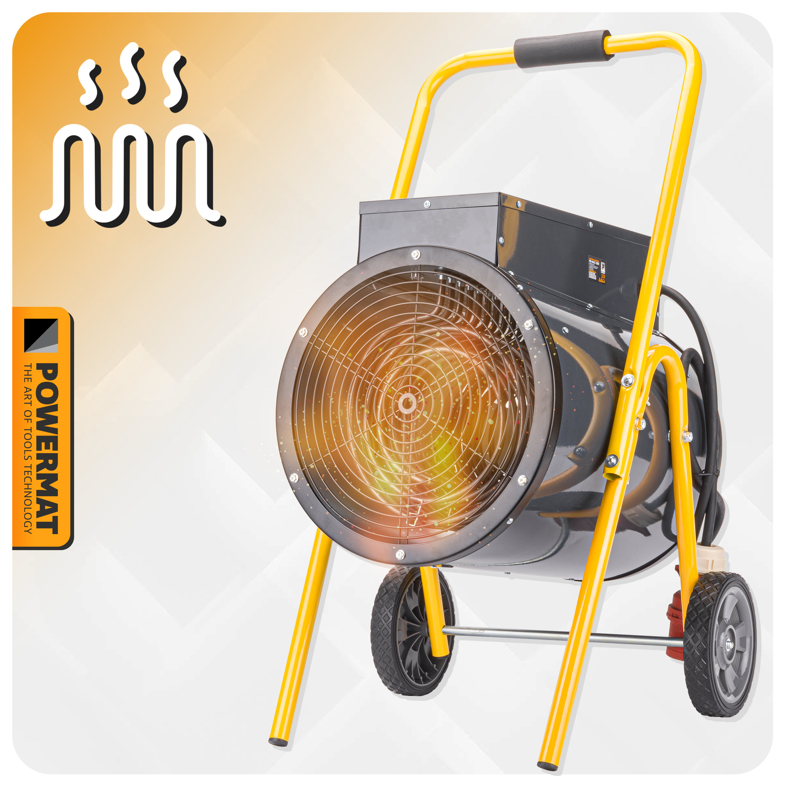 POWERMAT PM-NAG-15EN elektrinė šiluminė patranka 15 kW nuotrauka 12