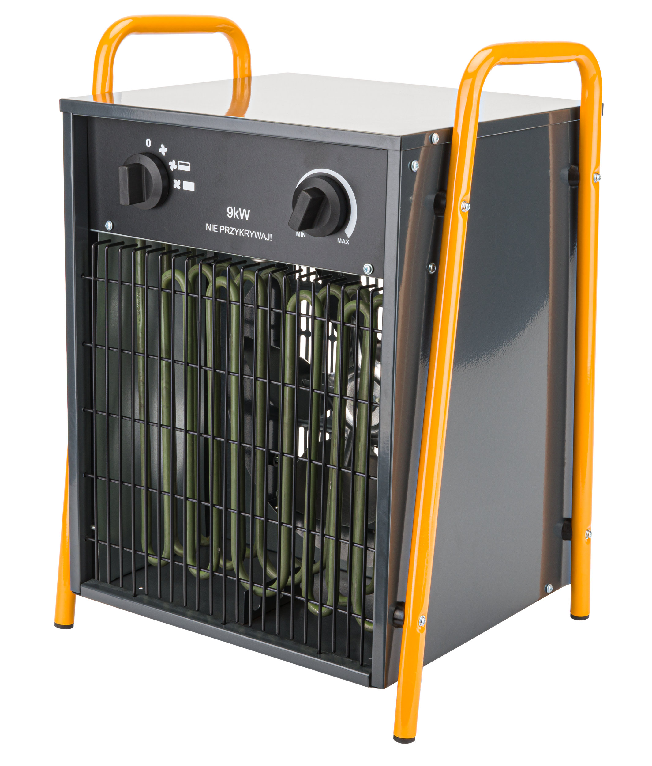Elektrinė šilumos patranka Powermat PM-NAG-9EDN 9 kW 400 V nuotrauka 2