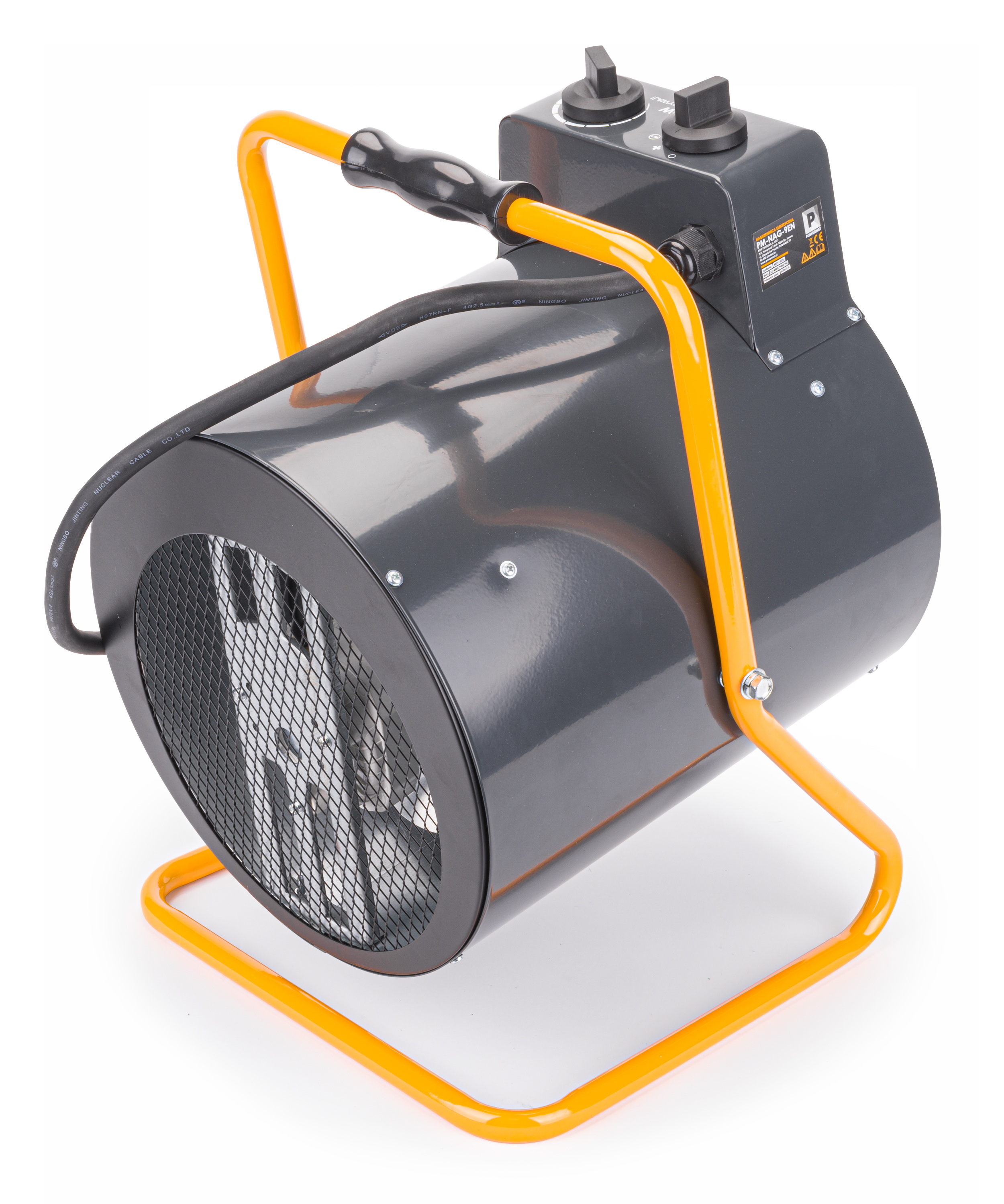 Powermat elektrinis ventiliatorinis šildytuvas 9 kW, 400 V (PM-NAG-9EN) nuotrauka 4