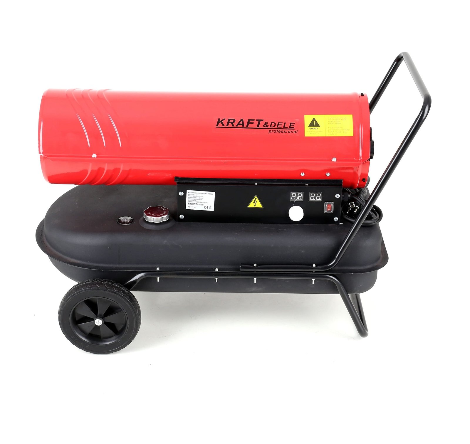 KRAFT&DELE KD11710 dyzelinis šildytuvas, 30 kW, su termostatu — nuotrauka