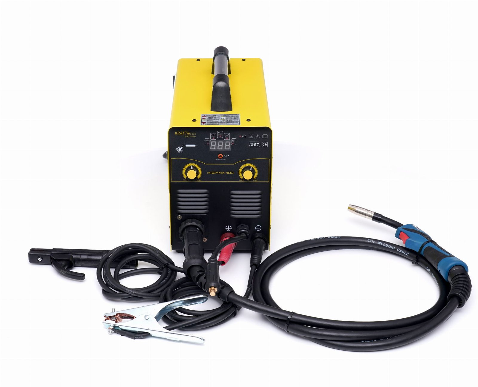 Kraft&Dele KD811 MIG/MMA suvirinimo aparatas 400 A — nuotrauka
