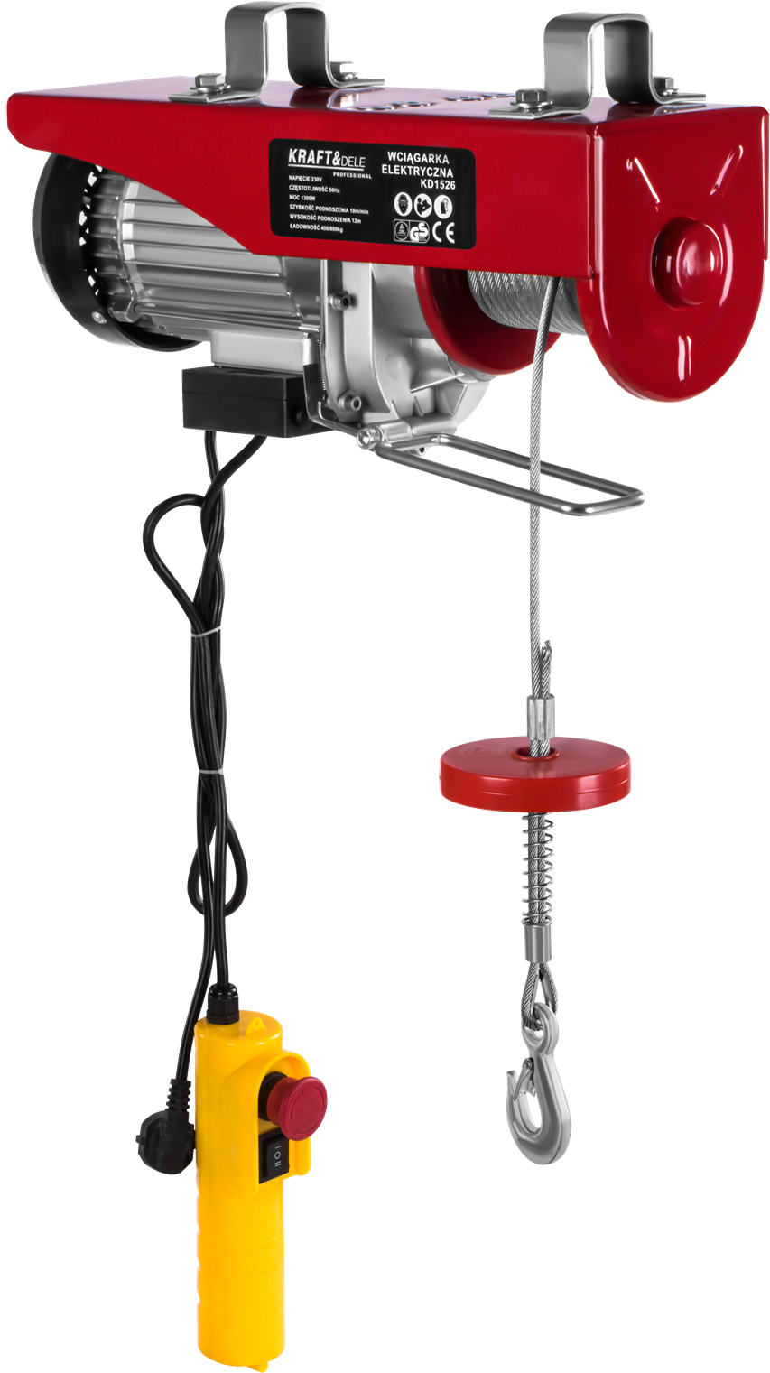 Elektrinė lyninė gervė KD1526, 400/800 kg