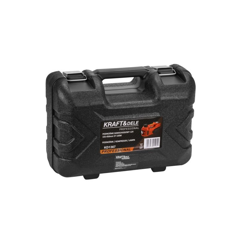 KRAFT&DELE KD1367 elektrinis domkratas su integruotu kompresoriumi (155–450 mm) nuotrauka 3
