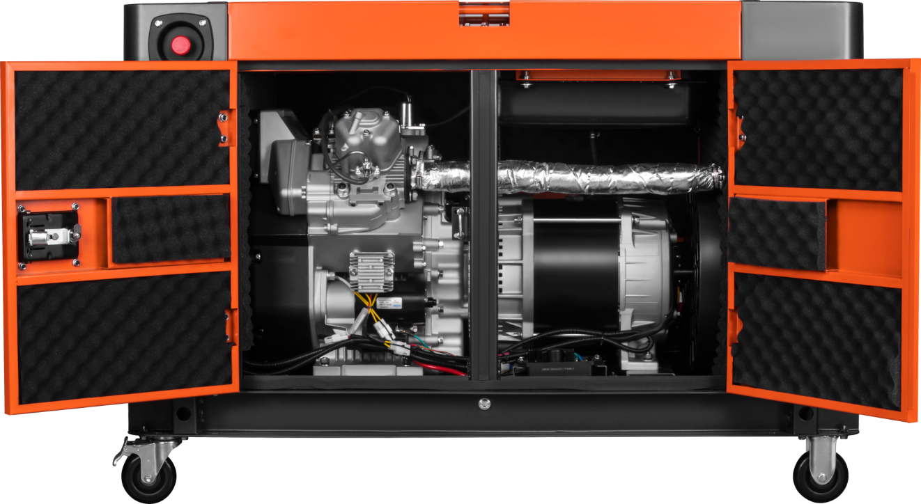 KRAFT&DELE KD3247 elektros generatorius, 18 kW, 230/400 V nuotrauka 5