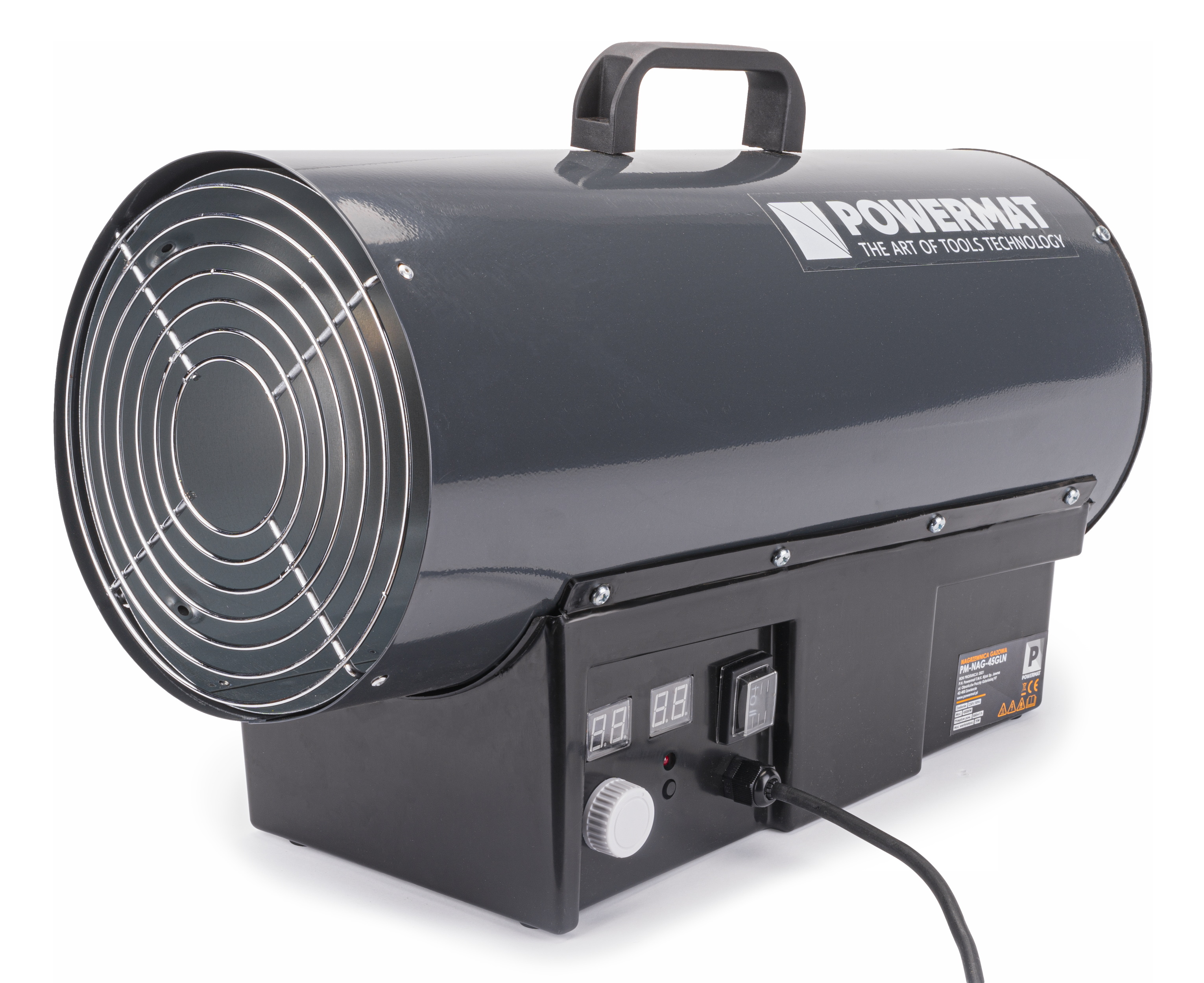 Powermat PM-NAG-45GLN dujinis oro pūstuvas su termostatu, 45 kW — nuotrauka 1
