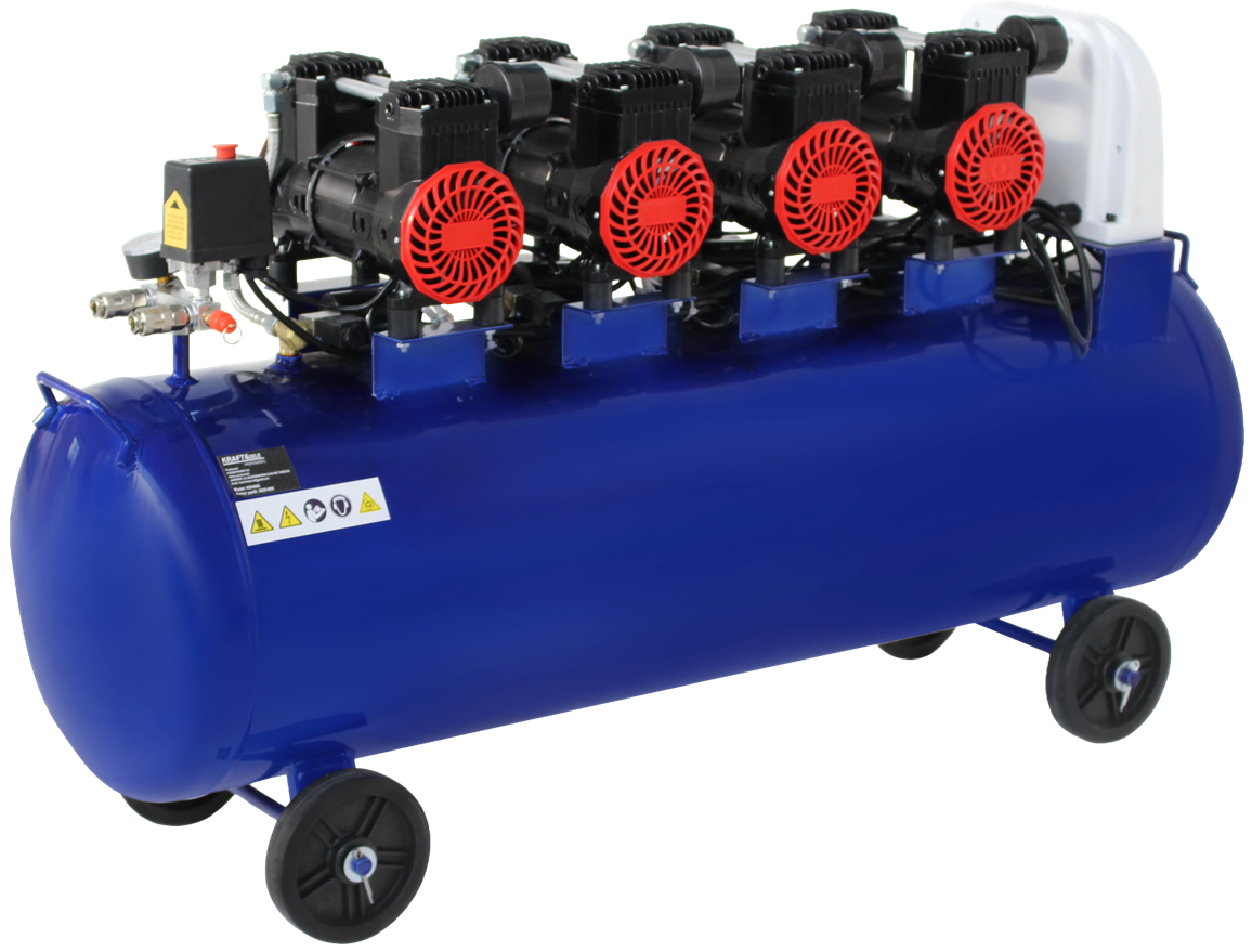 Kraft&Dele KD4095 bealyvinis oro kompresorius, 120 l, 7 kW, 400 V (4 cilindrai) nuotrauka 4