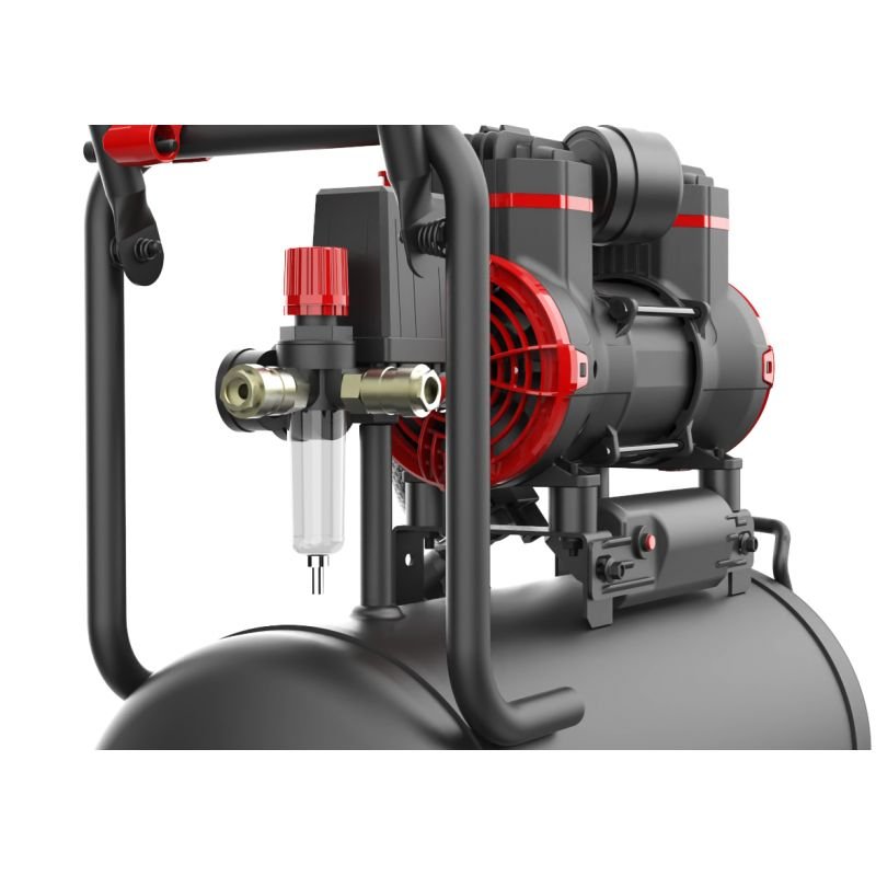 KRAFT&DELE KD1391 betepalinis oro kompresorius 50 l, 1500 W nuotrauka 4