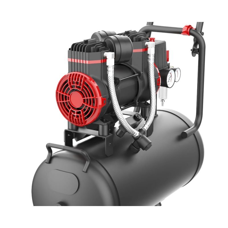 KRAFT&DELE KD1391 betepalinis oro kompresorius 50 l, 1500 W nuotrauka 5