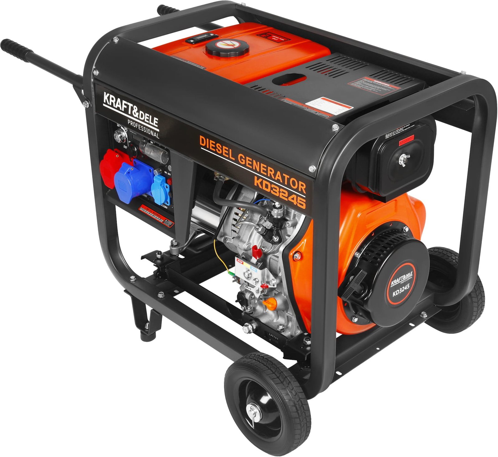 KRAFT&DELE KD3245 dyzelinis generatorius, 8 kW, 230/400 V nuotrauka 6