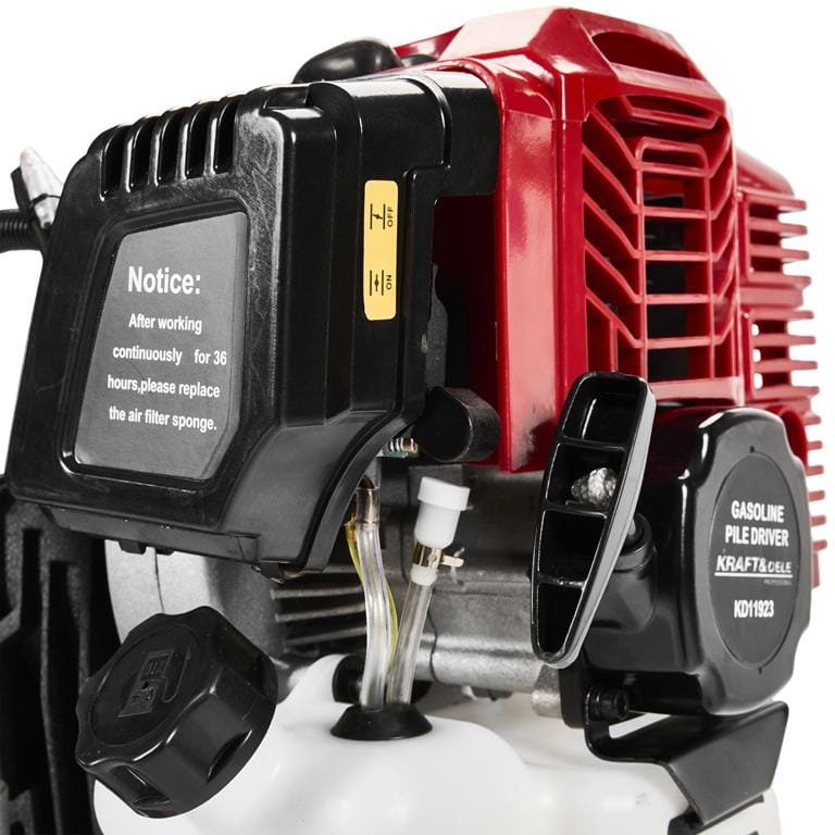 Benzininis polių kaltas KD11923, 50 J, 1,9 kW, 49/69/100 mm nuotrauka 3