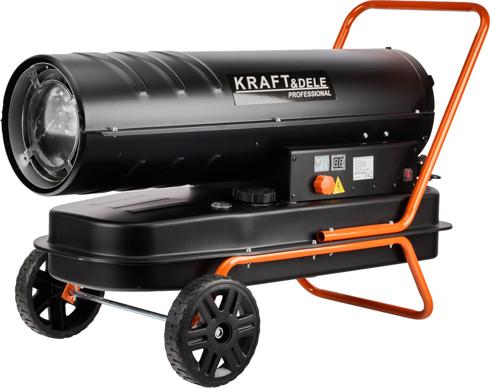 Kraft&Dele KD11711 dyzelinis šildytuvas, 35 kW, su termostatu