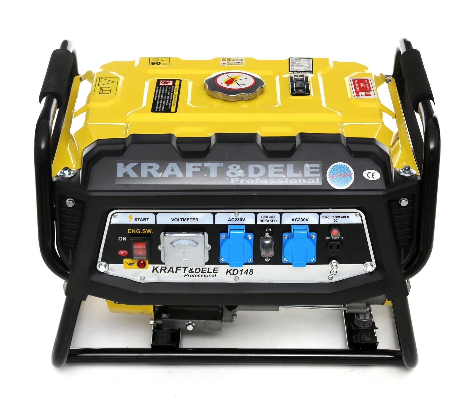 KRAFT&DELE KD148 3.5 kW vienfazis benzininis generatorius — nuotrauka