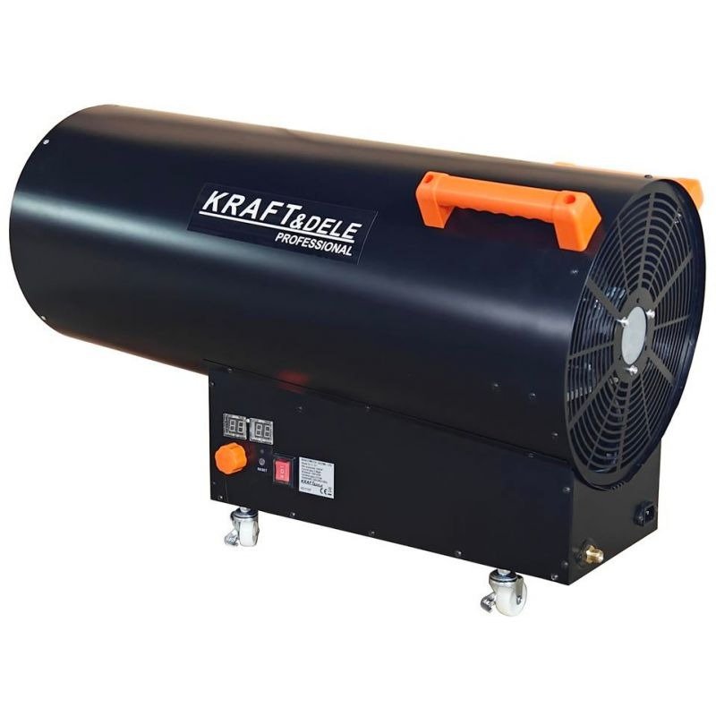 Kraft&Dele KD11707 dujinis oro šildytuvas, 100 kW (su automatiniu reduktoriumi) nuotrauka 3