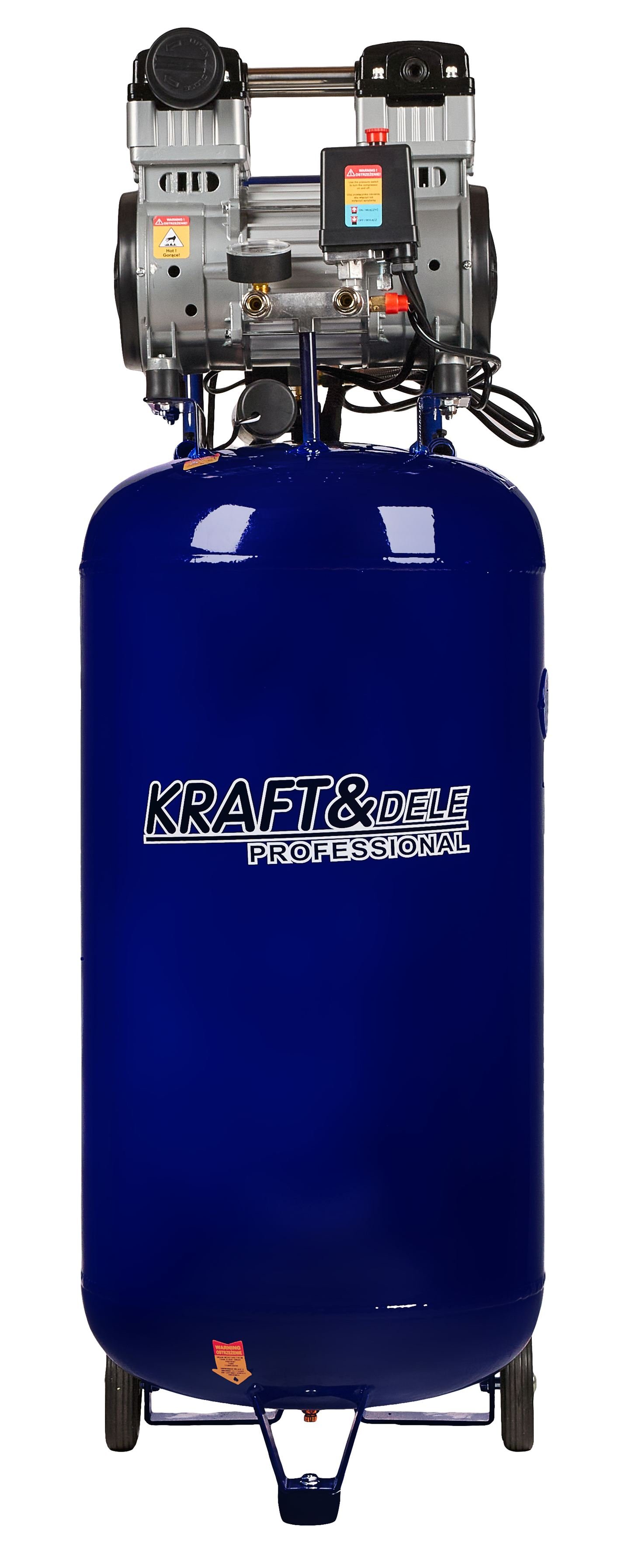 KRAFT&DELE KD4097 betepalinis oro kompresorius 2200 W, 100 l nuotrauka 4