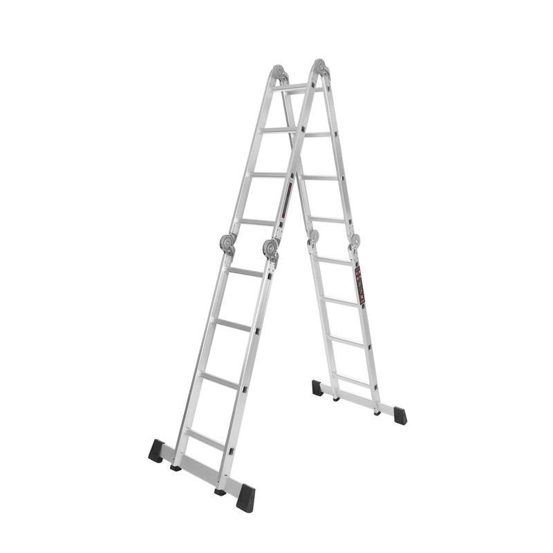 Kopėčios su platforma 4×4, 460 cm KD4071 nuotrauka 10