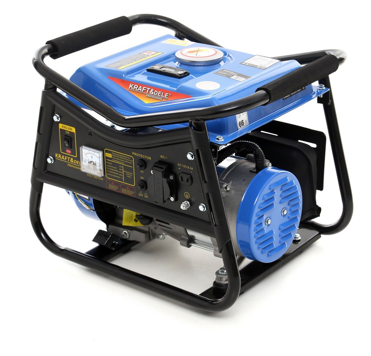 Generatorius KD140, 1500 W, 12/230 V (vienfazis) nuotrauka 3