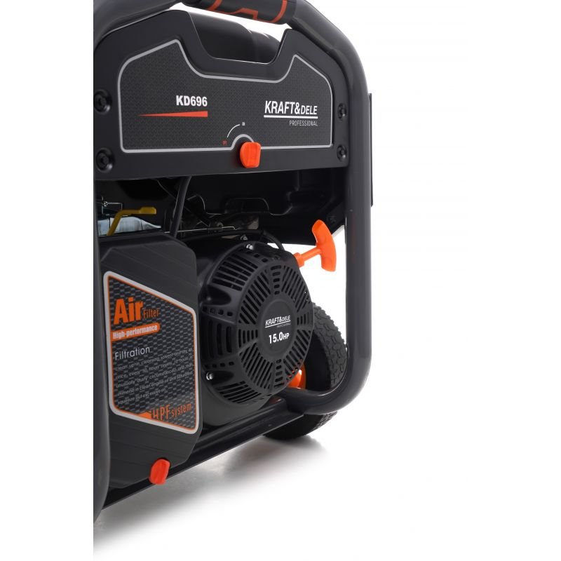 Benzininis vienfazis elektros generatorius KD696 (6,5/7 kW) nuotrauka 7