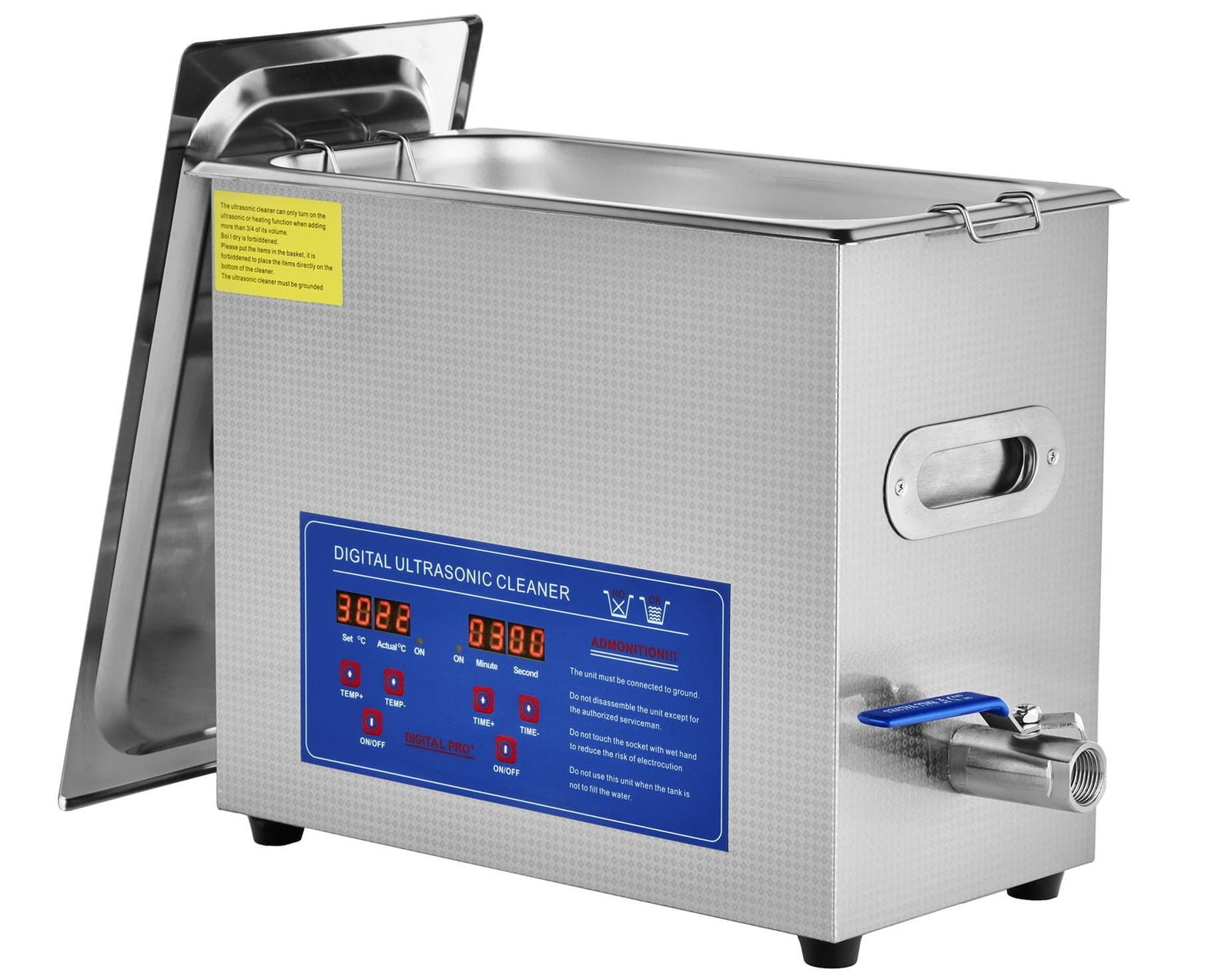 Ultragarsinė valymo vonelė KD449, 6.5 l, 230 W