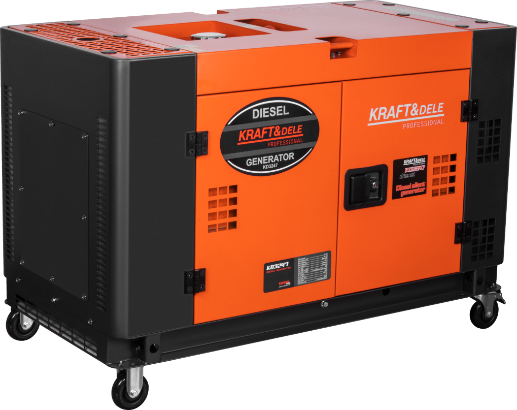 KRAFT&DELE KD3247 elektros generatorius, 18 kW, 230/400 V — nuotrauka