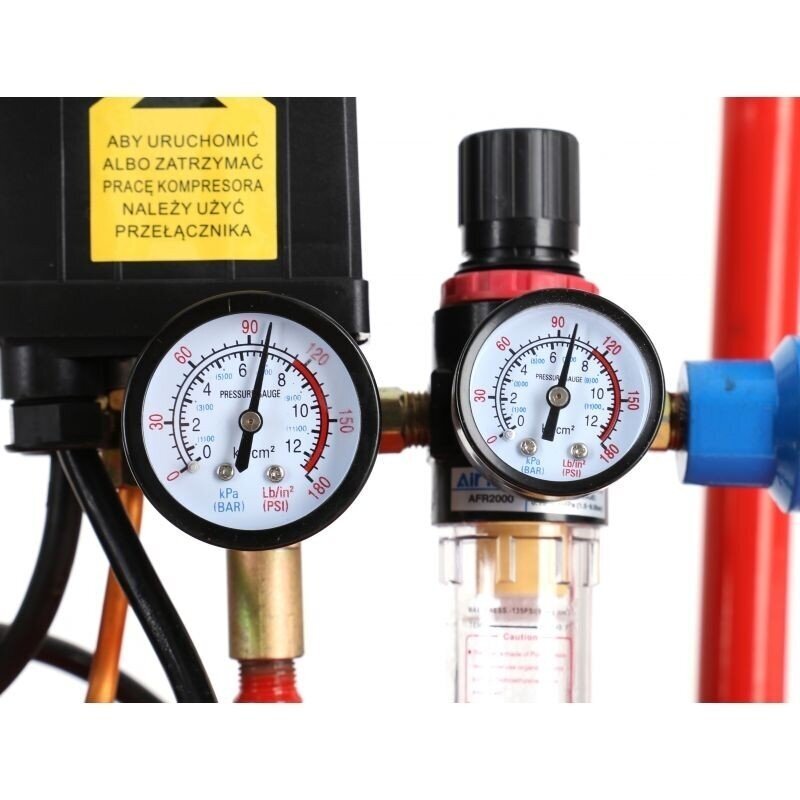 KRAFT&DELE KD1483 oro kompresorius 100 l / 530 l/min nuotrauka 4