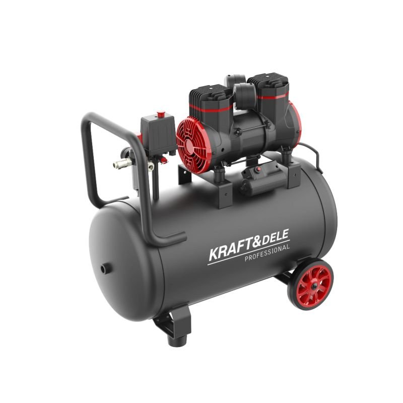 KRAFT&DELE KD1391 betepalinis oro kompresorius 50 l, 1500 W nuotrauka 7
