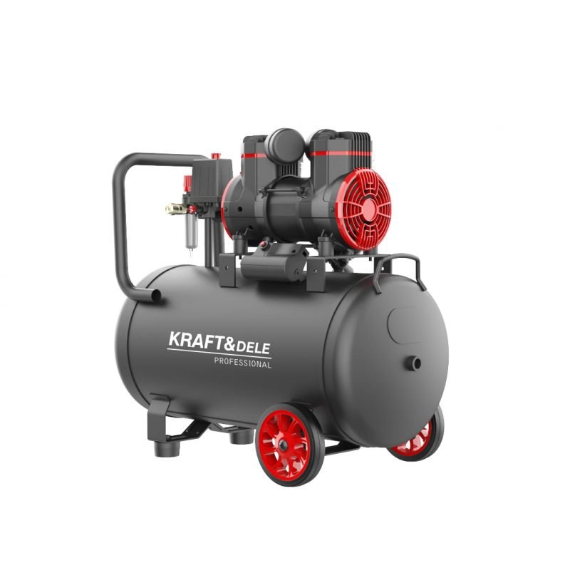 KRAFT&DELE KD1391 betepalinis oro kompresorius 50 l, 1500 W nuotrauka 6