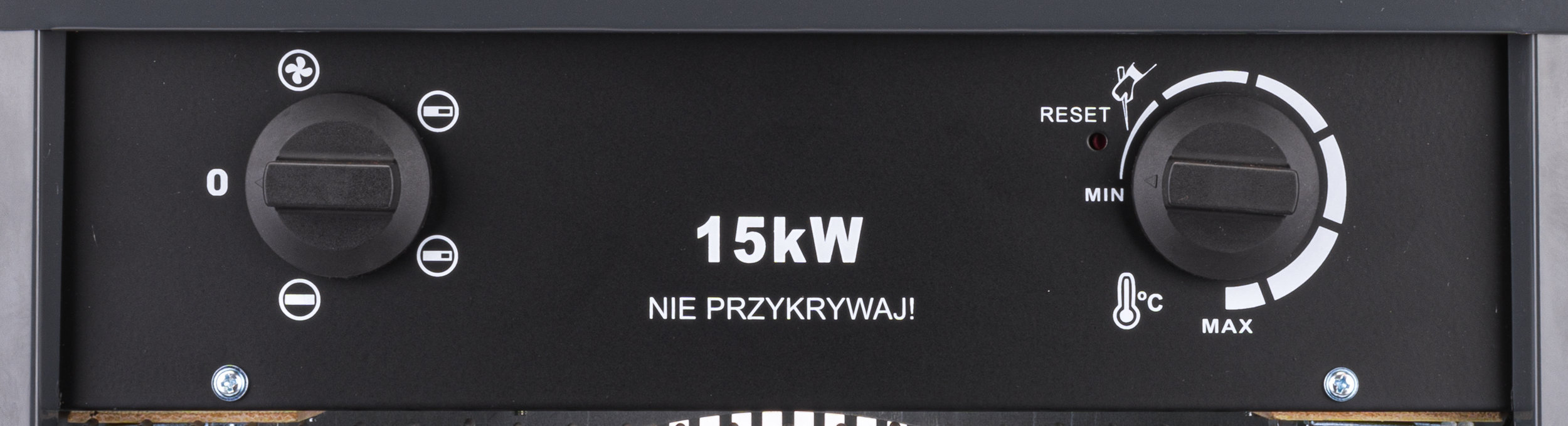Powermat PM-NAG-15EDN elektrinis pramoninis šildytuvas 15 kW (400 V) nuotrauka 3