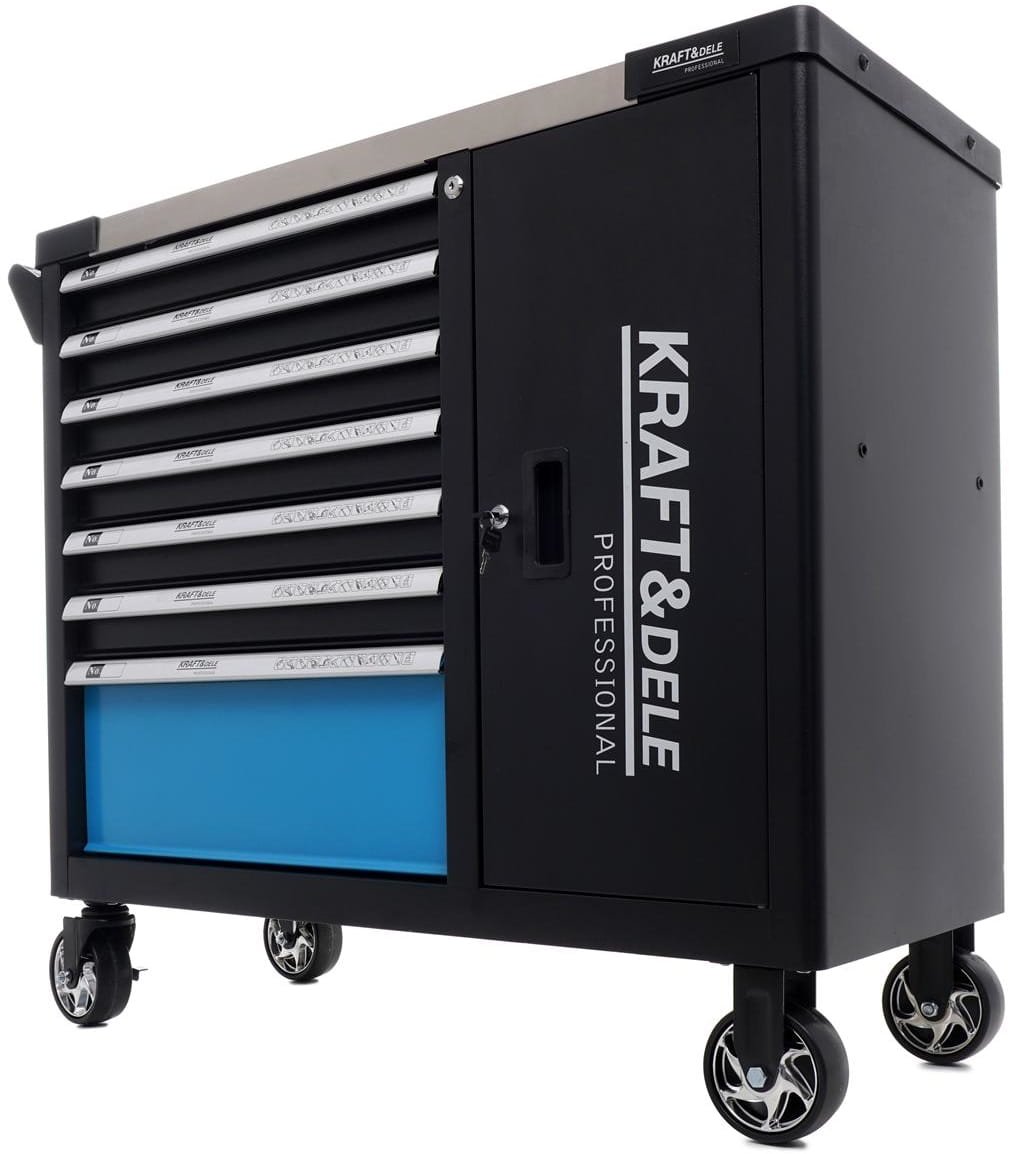Kraft&Dele KD1069 įrankių spintelė su įrankiais, 309 vnt. nuotrauka 4
