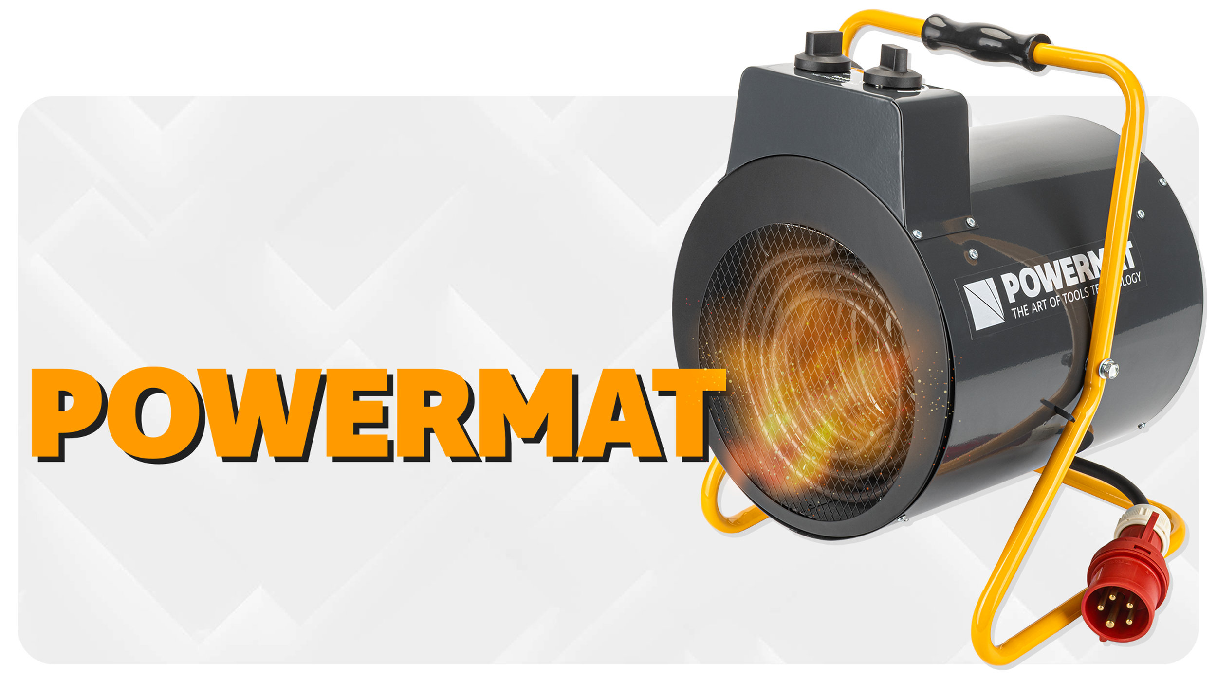Powermat elektrinis ventiliatorinis šildytuvas 9 kW, 400 V (PM-NAG-9EN) nuotrauka 8