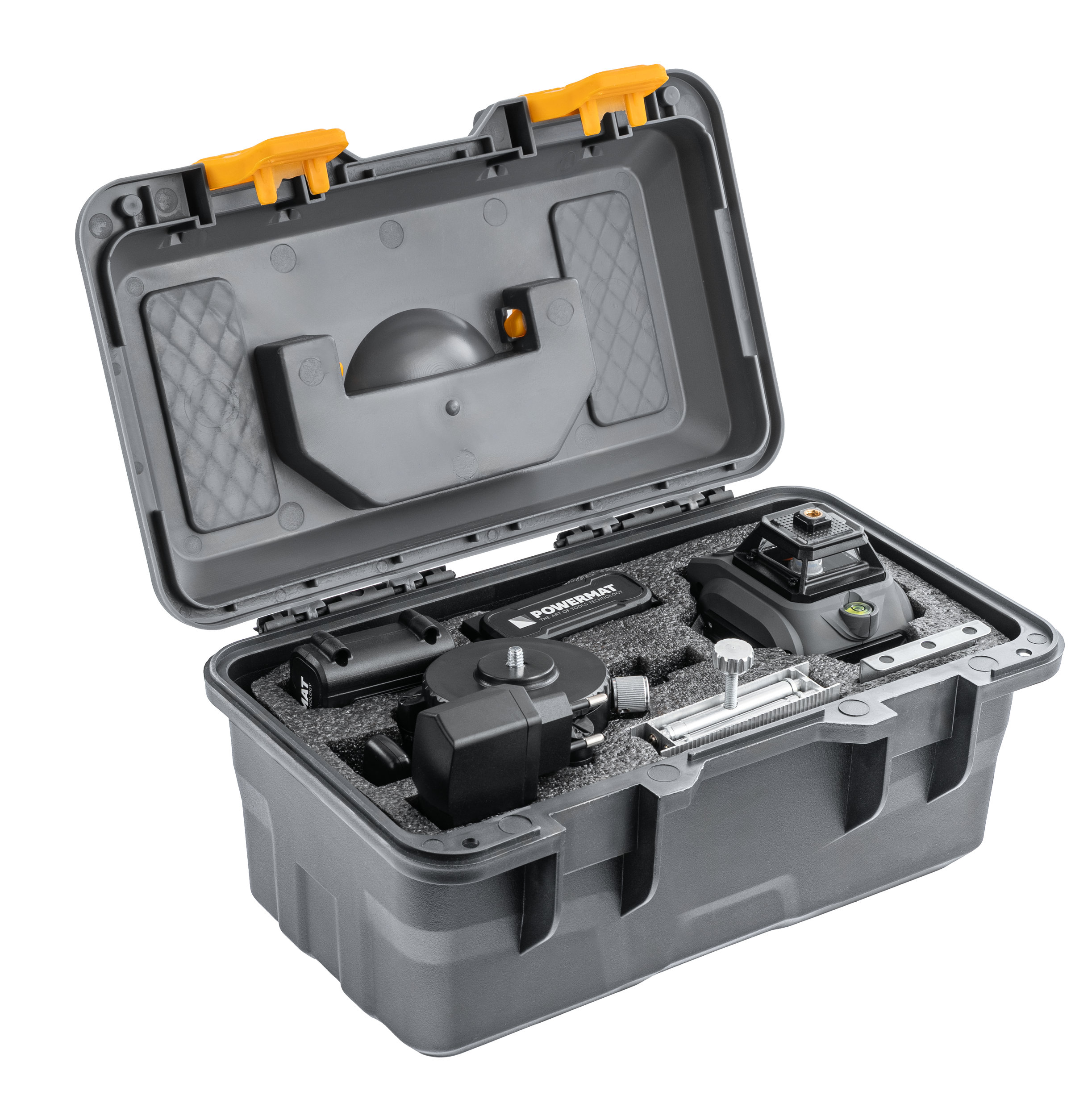 Kryžminis lazerinis nivelyras Powermat PM-PLK-4DM3 nuotrauka 5
