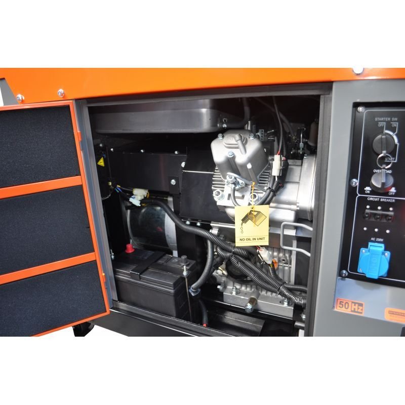 KRAFT&DELE KD152 trifazis dyzelinis generatorius — nuotrauka