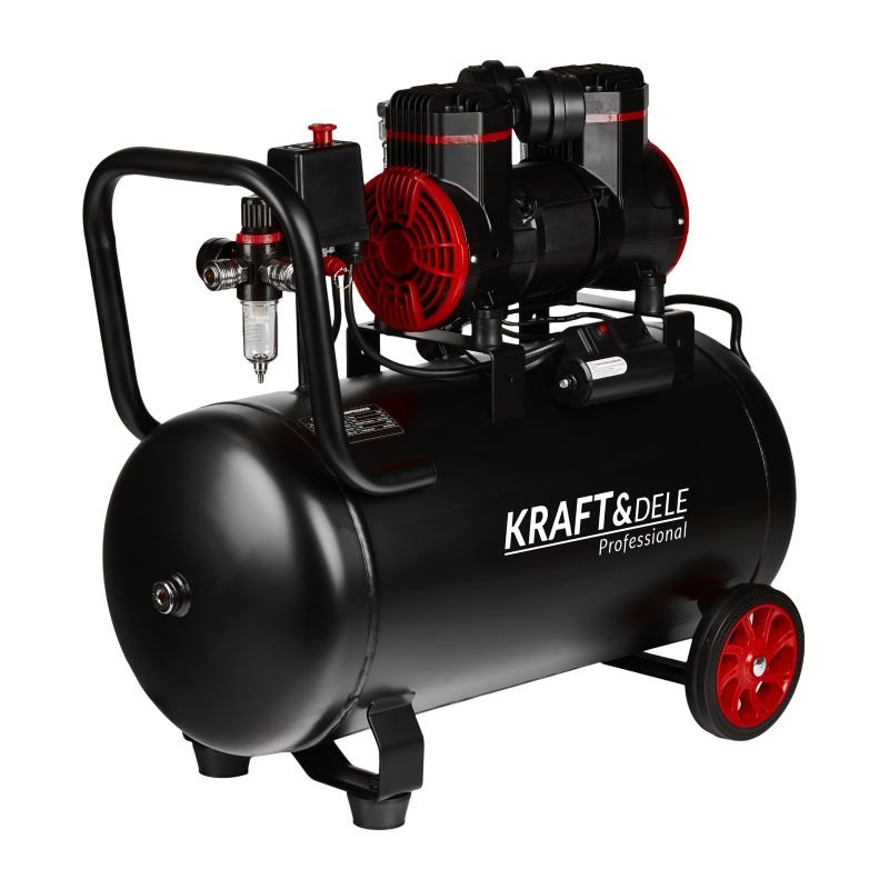 KRAFT&DELE KD1391 betepalinis oro kompresorius 50 l, 1500 W — nuotrauka