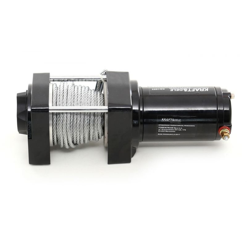 KRAFT&DELE KD1562 12 V elektrinė gervė 3000 lb (1361 kg) nuotrauka 10