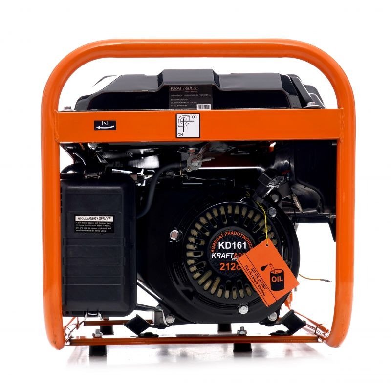 Kraft&Dele KD161 elektros generatorius 3500 W, 12/230/380 V nuotrauka 10